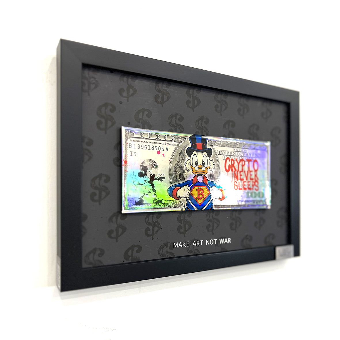 WILL B - Make Art Not War, Picsou Tribute