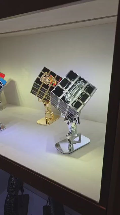 AURELIE ANGER - AArt's Cubes - Rubik Cube collage, Cars tribute