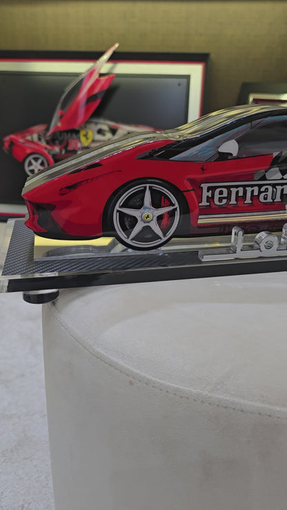FRED M - Ferrari 3D sculpture