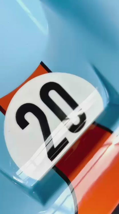 LAURENT M - Porsche 917, Blue & Red