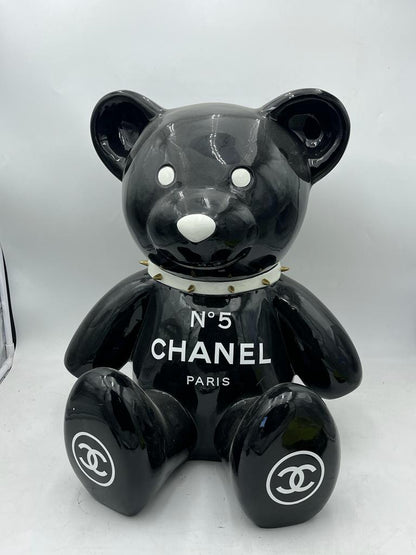 NAOR - 50cm CH Tribute black, white collar Teddy