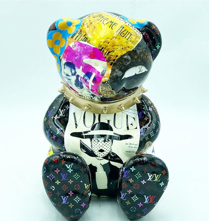 NAOR - 40cm Collage, Vogue Tribute Bear