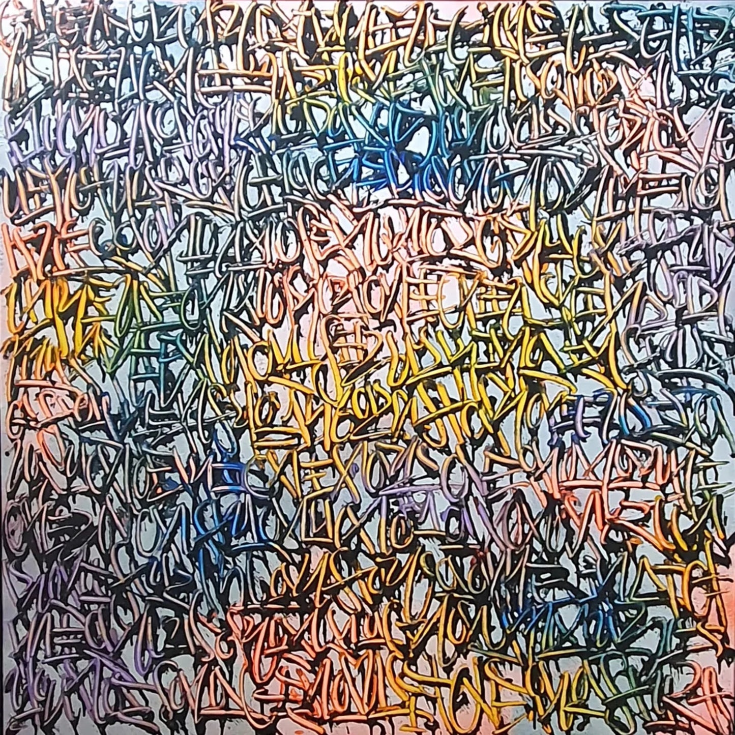 TANC - Untitled Fluo Automatic Writing